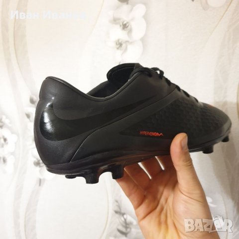 Бутонки Nike Hypervenom Phantom Dark Charcoal номер 46,5-47  стелка 30,5, снимка 6 - Футбол - 37825933
