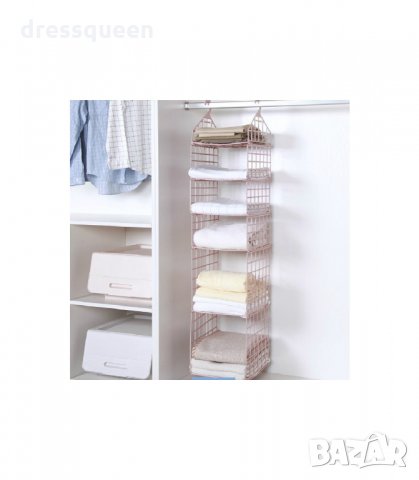 2989 Пластмасов сгъваем висящ шкаф с рафтове, снимка 10 - Органайзери - 34257951