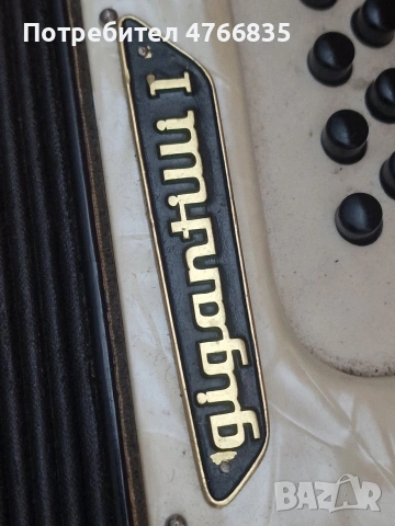 Акордеон Weltmeister Gigantilli 80 баса , снимка 3 - Акордеони - 53980644