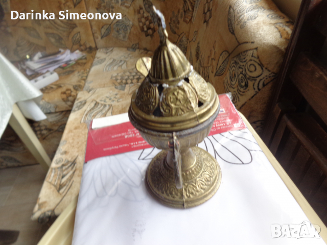 кандило, снимка 10 - Антикварни и старинни предмети - 32967132