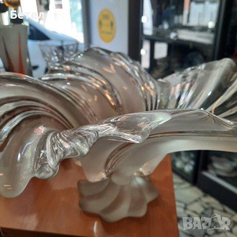 Original Walther Germany, дизайнерска фруктиера от ръчно изработено стъкло, снимка 2 - Аксесоари за кухня - 42073293