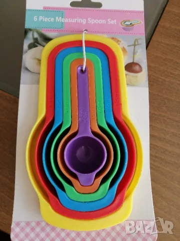 Комплект мерителни лъжици за готвене, снимка 2 - Прибори за хранене, готвене и сервиране - 47865658