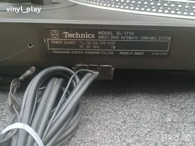 Technics SL-1710 Direct Drive Semi Automatic, снимка 9 - Грамофони - 49766493