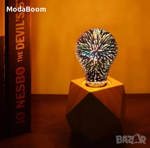 Декоративна 3D  крушка SD54, снимка 6 - Други стоки за дома - 48086849