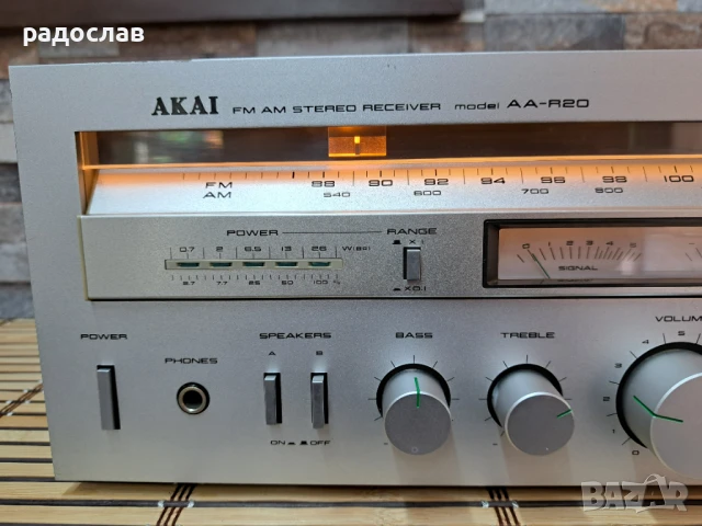 AKAI AA-R20, снимка 2 - Ресийвъри, усилватели, смесителни пултове - 51028289