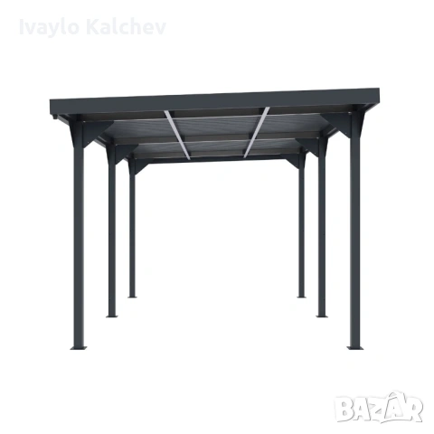 Метален навес за кола (Carport) 287x549x238 см – 1669€ готов модел, снимка 5 - Други - 54354059