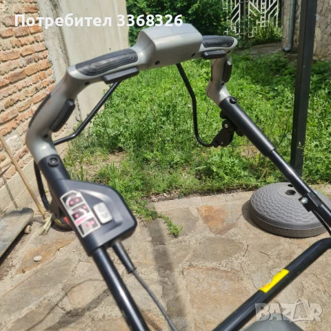 Акумулаторна косачка Mr.Gardener + листосъбирач, снимка 5 - Градинска техника - 50509482