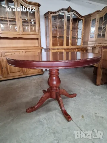 К-т Масивна Трапезна Разтегателна Маса+6 бр.Стола-внос от Германия! , снимка 3 - Маси - 49939892