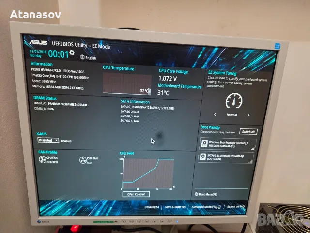 Asus H310M-K R2.0, снимка 3 - Дънни платки - 56131798