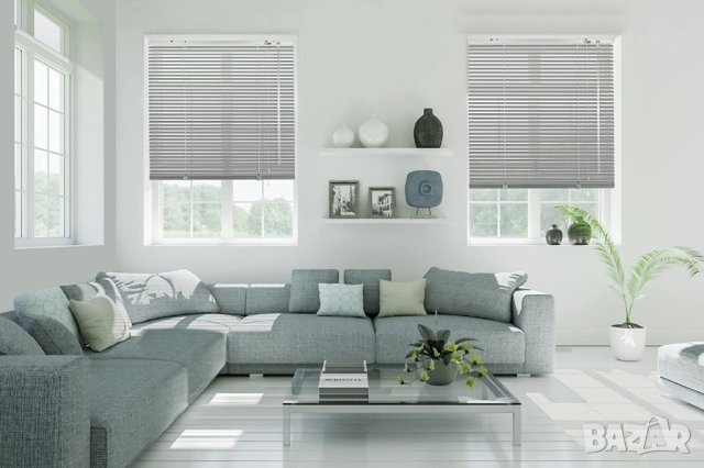 Deco Company Алуминиеви щори без пробиване , 90 x 130 cm, снимка 11 - Щори - 40305454