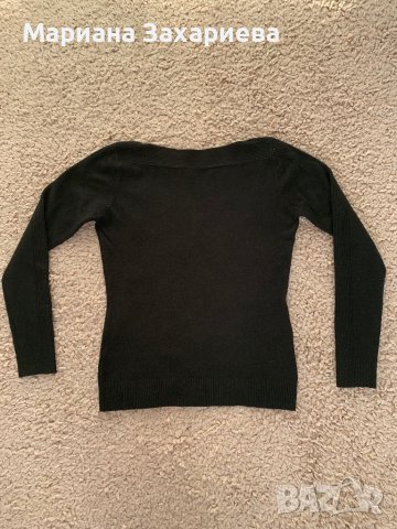 Дамска блуза с камъчета, размер S, снимка 2 - Блузи с дълъг ръкав и пуловери - 39200458