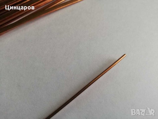 Припой медно-фосфорен плосък 1.3x3.2x500мм,необмазан с флюс, снимка 4 - Други машини и части - 31286340