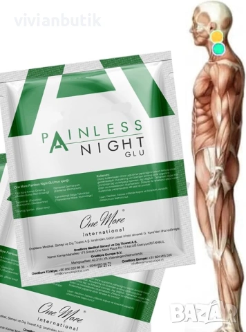Painless night glu - пластири против болки в тялото , снимка 3 - Хранителни добавки - 53947056