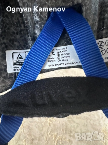 Оригинална детска каска UVEX Kid2, снимка 3 - Аксесоари за велосипеди - 54053932
