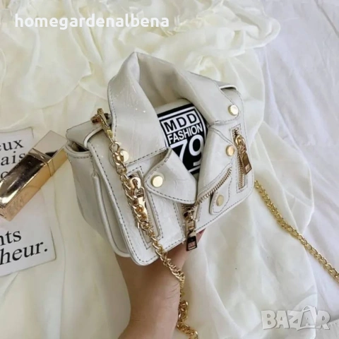 Чантичка White Jacket – Моден statement в мини формат! 👜🤍, снимка 2 - Чанти - 54316255