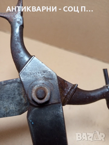 Стара Немска Кожарска Ножица., снимка 5 - Антикварни и старинни предмети - 51537774