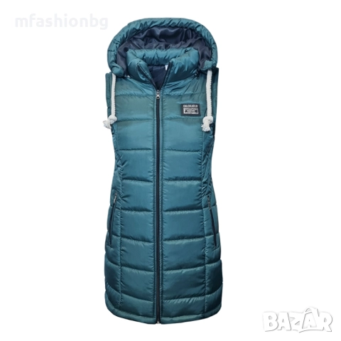 Дамски елеци средна дължина от М до 5XL, снимка 11 - Елеци - 37890116