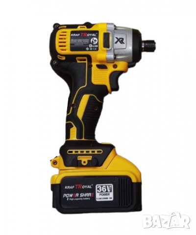 Промо Комплект 2 в 1 Акумулаторен Винтоверт и Акумулаторен Гайковерт Импакт Драйв Немски 36V 8,0AH , снимка 7 - Винтоверти - 39619654