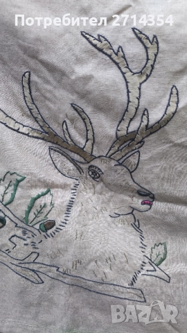 Стар ковьор за стена , снимка 2 - Антикварни и старинни предмети - 51889973