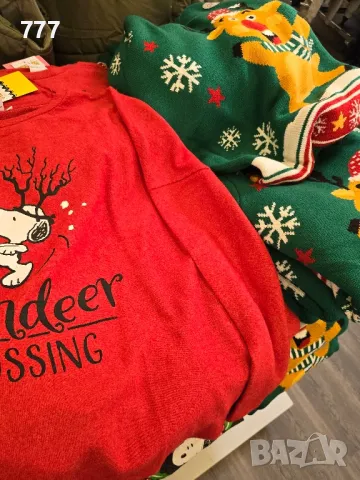 коледни блузи, снимка 7 - Блузи с дълъг ръкав и пуловери - 47622559