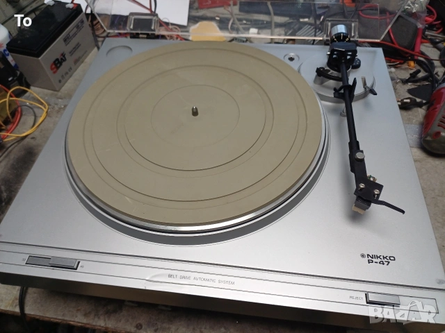 Грамофпн NIKKO P47, снимка 4 - Ресийвъри, усилватели, смесителни пултове - 53941149