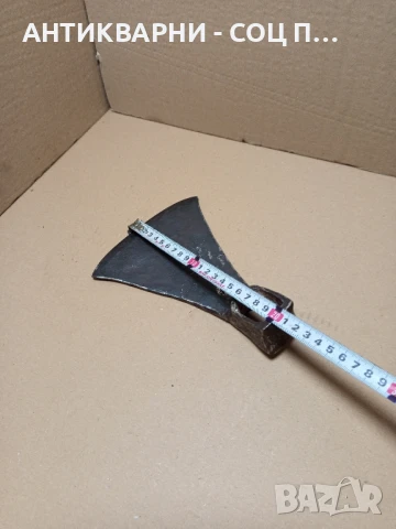 Соц Стара Ръчно Кована Мотичка Тегло 0.700кг. Номер/5/., снимка 11 - Антикварни и старинни предмети - 51184527