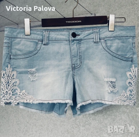 Дънкови къси панталонки / шорти MOSSIMO SUPPLY CO USA, снимка 8 - Къси панталони и бермуди - 50503197