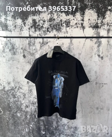 Balenciaga мъжка тениска – нова, високо качество, размери S, M, L, 2XL