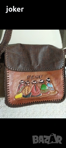 кожена чанта 