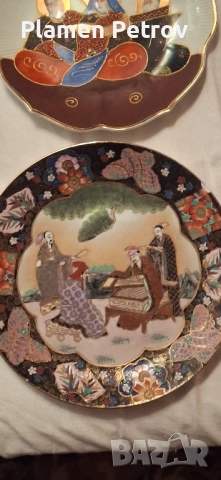 чинииSatsuma JAPAN ,LIMOGES , снимка 15 - Антикварни и старинни предмети - 49870633