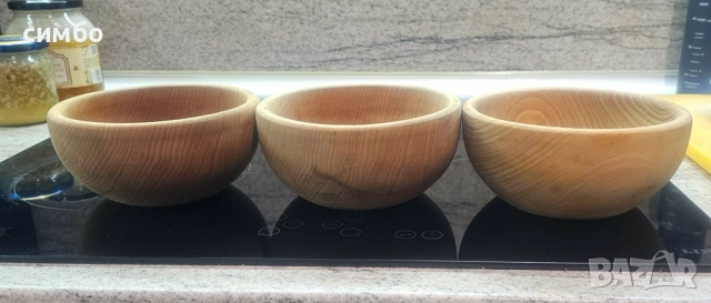 Дървени купички