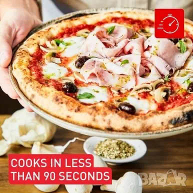 Фурна за пица на газ Tefal Pizza Pronto (JM413015), снимка 4 - Печки, фурни - 55838110