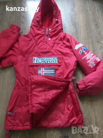 geographical norway - страхотен дамски анурак размер 2/М, снимка 5 - Якета - 47623697