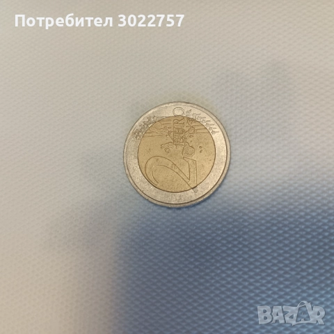 Колекционерска монета 2 евро, 2000 г. Франция, снимка 4 - Колекции - 51766517
