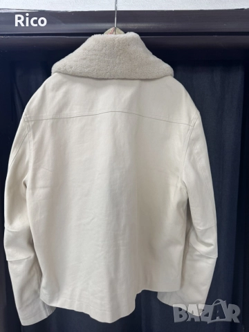 Louis Vuitton Beige Monogram Workwear Sherpa Jacket , снимка 5 - Якета - 55890378