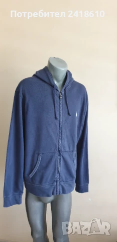 POLO Ralph Lauren Washed Full Zip Mens Size L / XL НОВО! ОРИГИНАЛ! Мъжки Суичер!, снимка 6 - Суичъри - 50736771