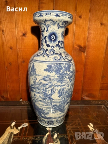 Стара Китайска Ваза , снимка 12 - Антикварни и старинни предмети - 54246909