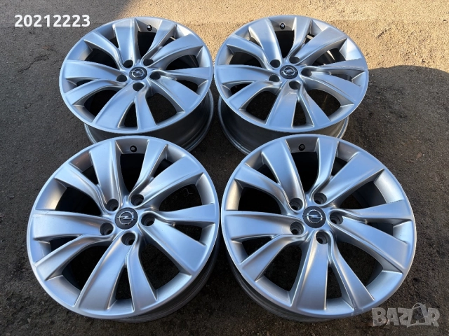 4 броя алуминиеви джанти за Opel Astra J,OPC,GTC,Insignia A,B,Antara,Zafira Tourer C 18, снимка 2 - Гуми и джанти - 52927373