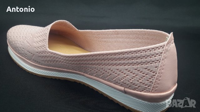Дамски ежедневни обувки 3306 бежови и розови, снимка 5 - Дамски ежедневни обувки - 36901978