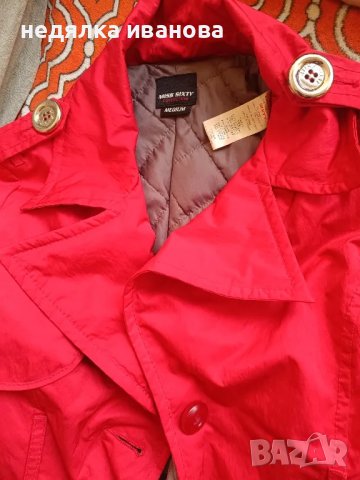 MISS SIXTY-дамски тренч, снимка 5 - Палта, манта - 48694209