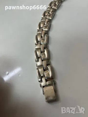 Сребърна гривна 925, снимка 12 - Гривни - 49431566