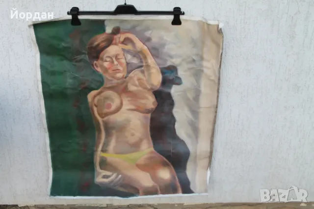 Рисунка масло върху платно