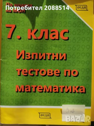 Учебни помагала по Матемарика за 6 и 7 клас, снимка 4 - Учебници, учебни тетрадки - 48652517
