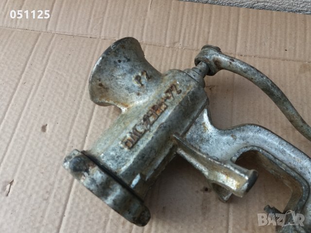 работеща месомелачка , снимка 5 - Антикварни и старинни предмети - 34996374