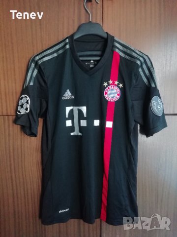 Байерн Мюнхен Шампионска Лига оригинална тениска фланелка Bayern Munich 2014/2015 Third S 