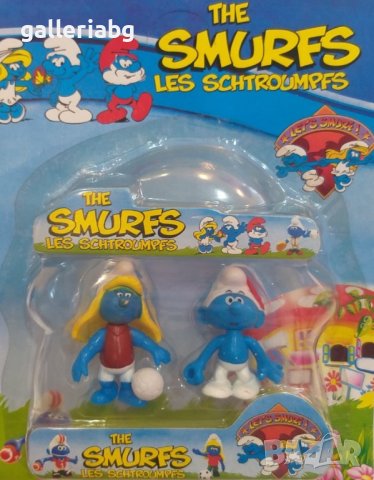 Комплект с фигурки на Смърфовете (The Smurfs)