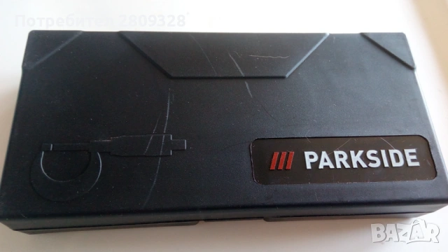 Микрометър, нов, класически, аналогов, парксайд , 25 мм, снимка 3 - Измервателни инструменти - 53984470