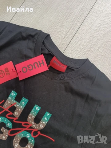 Hugo нова тениска с щампа нов модел, снимка 8 - Тениски - 50923010