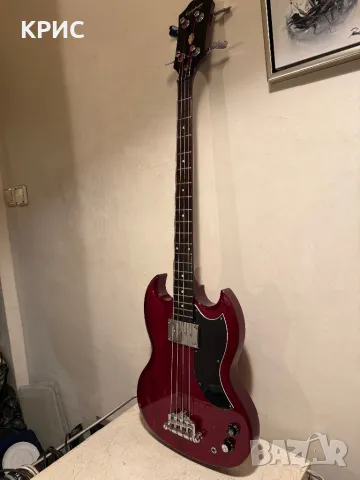 Epiphone EB-0 SG BASS Cherry, снимка 4 - Китари - 48511897