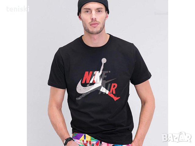 Тениски Nike Air Jordan принт,цветове и модели,мъжки детски, снимка 3 - Тениски - 29845912